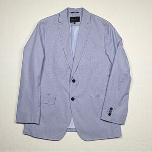 Banana Republic Tailored Fit Mini‑Check Blazer – Sharp and Modern Men's Size 40R